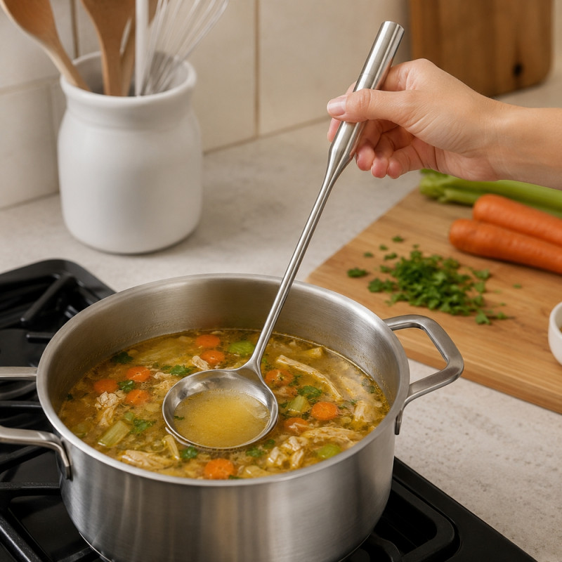 Big Spoon 38 – Silver (H-53cm X W-14cm)