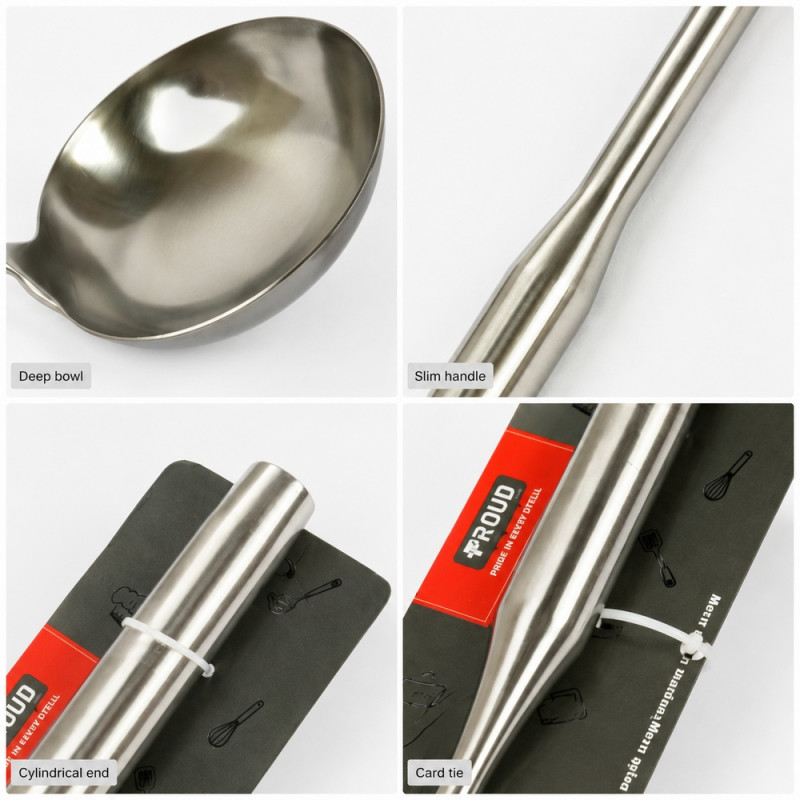 Big Spoon 38 – Silver (H-53cm X W-14cm)