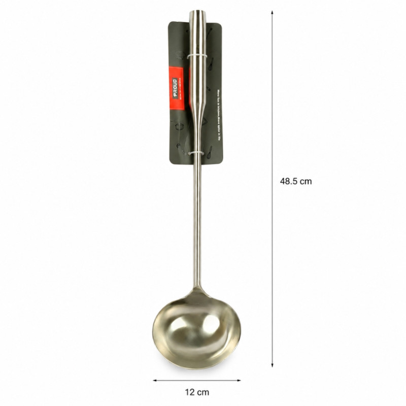 Big Spoon Soup Ladle – Silver (38)