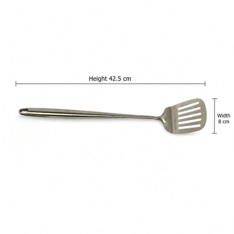 Slotted Turner – Stainless Steel (42.5x8cm)