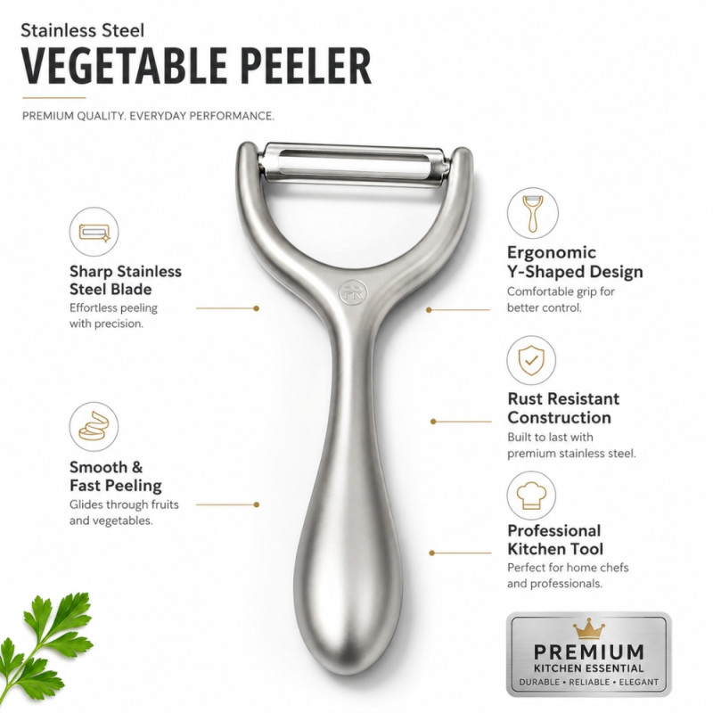 Stainless Steel Vegetable Peeler