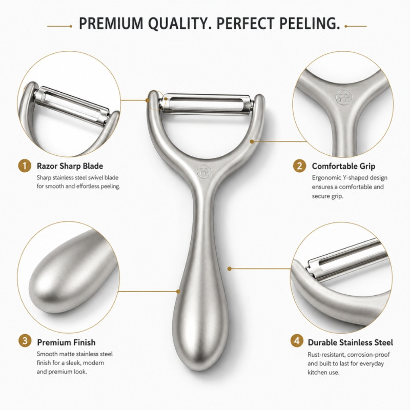 Stainless Steel Vegetable Peeler