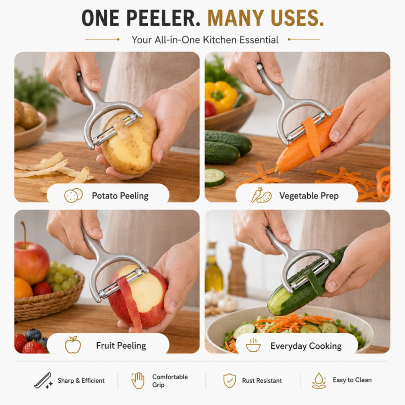 Stainless Steel Vegetable Peeler