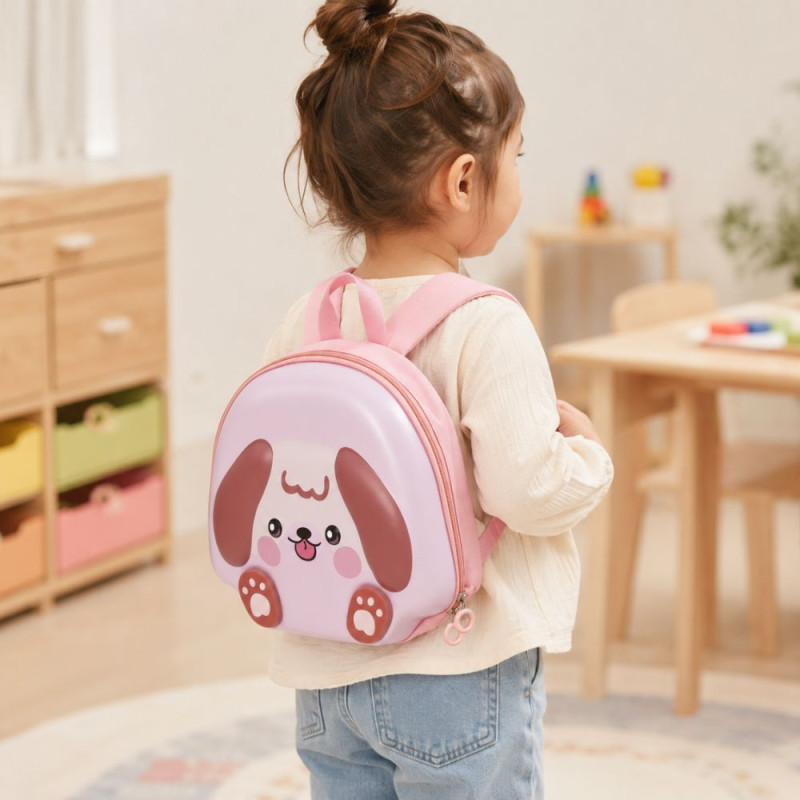  Swimsuit - Pink Puppy Backpack