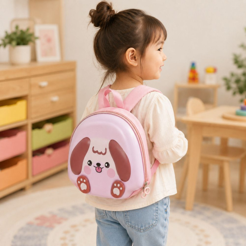  Swimsuit - Pink Puppy Backpack