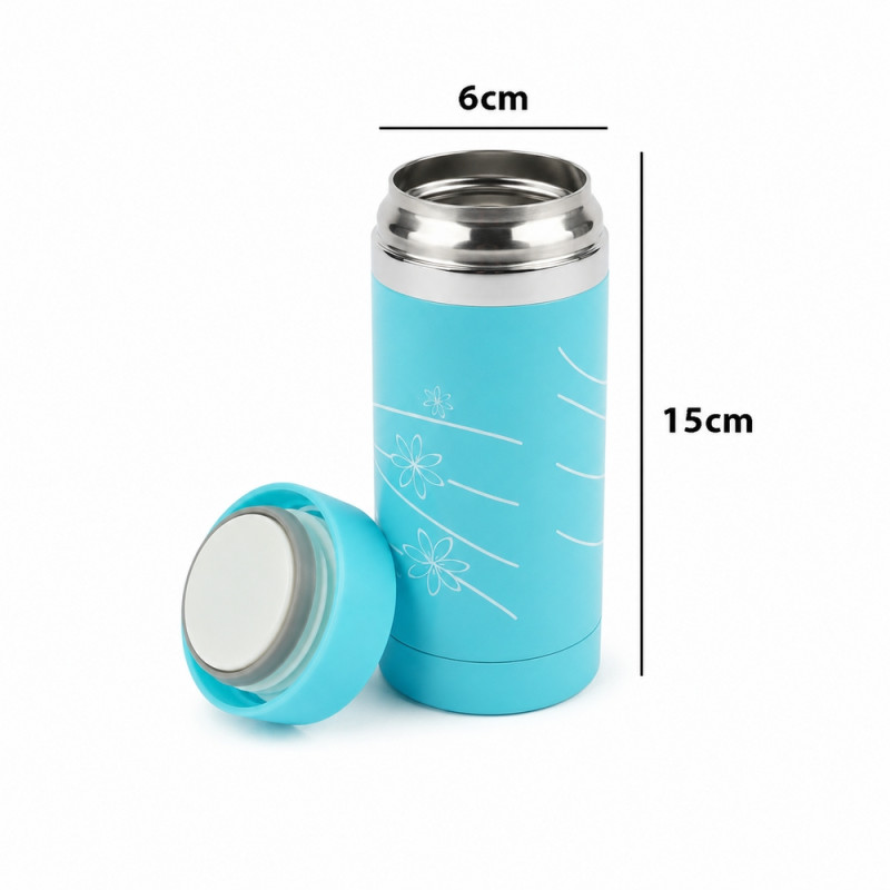 Insulated Travel Mug – Blue 