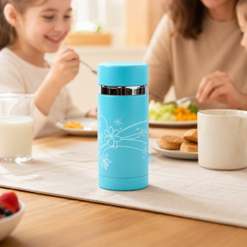 Insulated Travel Mug – Blue 