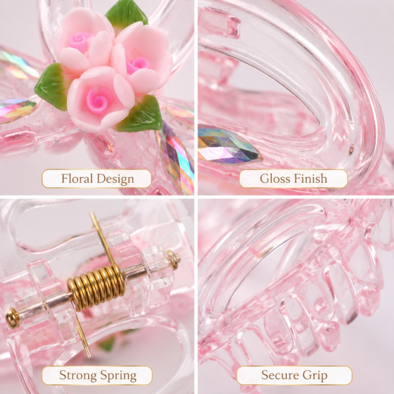 Elegant Fashion Jewelry Set – Light Pink Premium Quality (5x9cm)