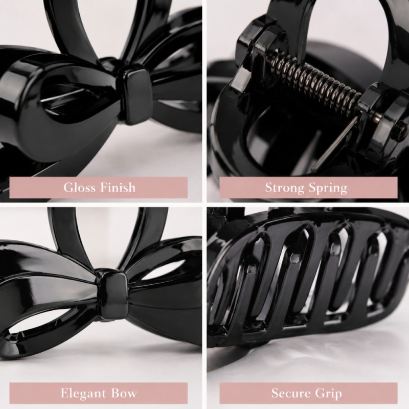 Professional Hair Styling Tool – Black Ionic Technology (5x8cm)