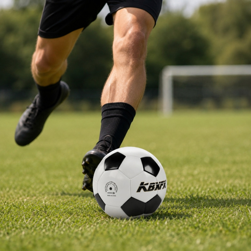 Soft Series Football Designed for Sports &amp; Active Lifestyle – Black (w-22cm)
