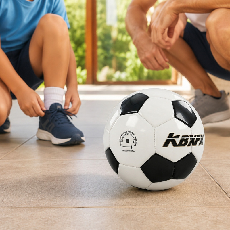 Soft Series Football Designed for Sports &amp; Active Lifestyle – Black (w-22cm)