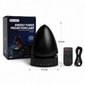 Projection Lamp – Black (Height:16.5cm)
