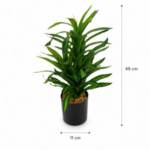 Artificial Dracaena Plant – Black 