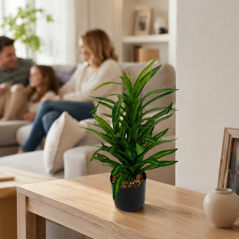 Artificial Dracaena Plant – Black 