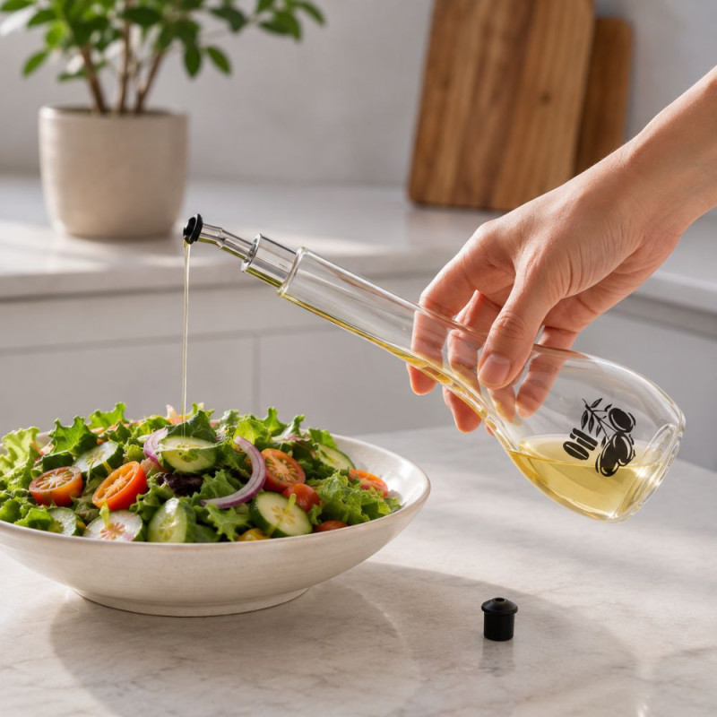 Elegant Glass Olive Oil Spray Bottle