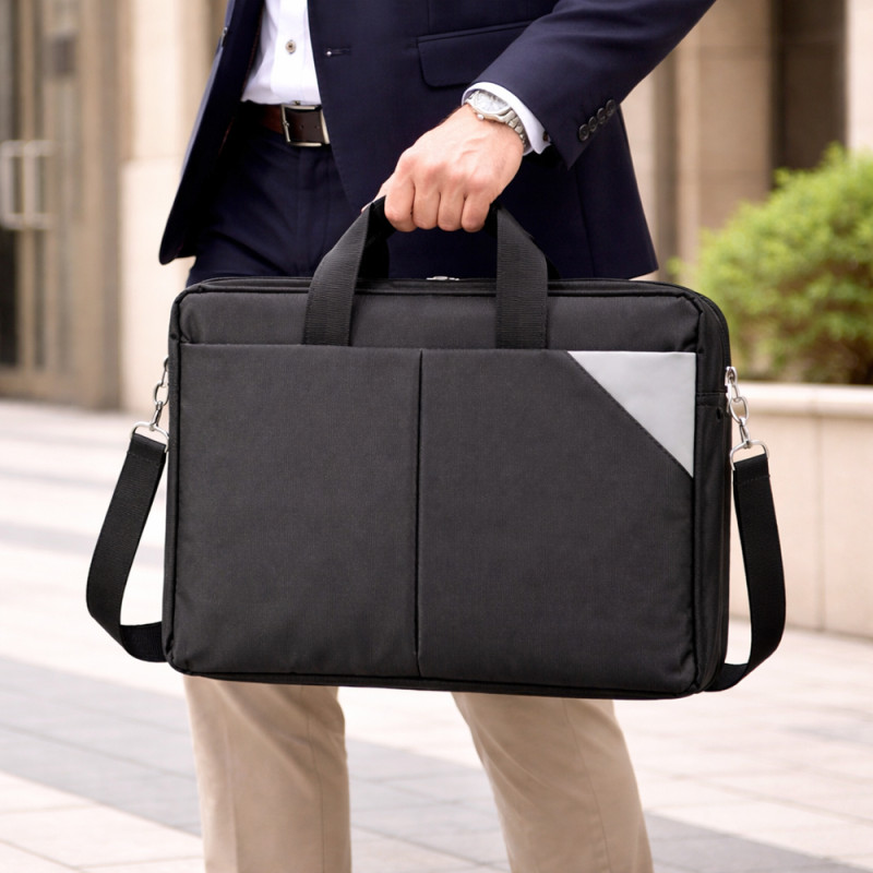Slim 15-Inch Professional Business & Laptop Backpack – Sleek Black