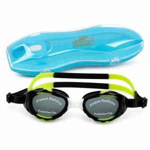 Professional Conquest Aqua & Blue Swimming Goggles – Anti-Fog & UV Protection Set (16cm) Professional Conquest Aqua & Blue Swimming Goggles – Anti-Fog & UV Protection Set (16cm)