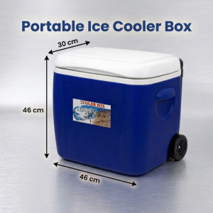 Portable Ice Cooler Box 