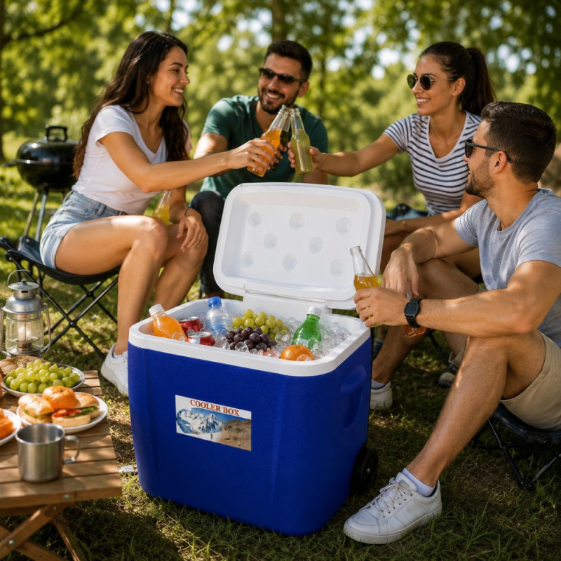 Portable Ice Cooler Box