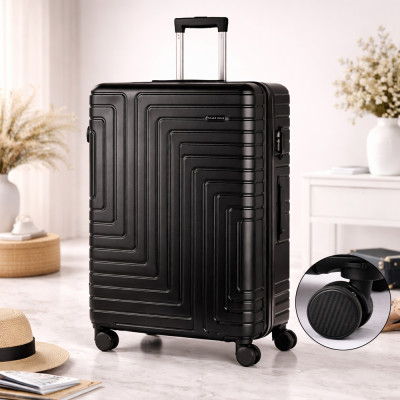Black Rose 32-Inch ABS Hard Shell Trolley Luggage (82cm)