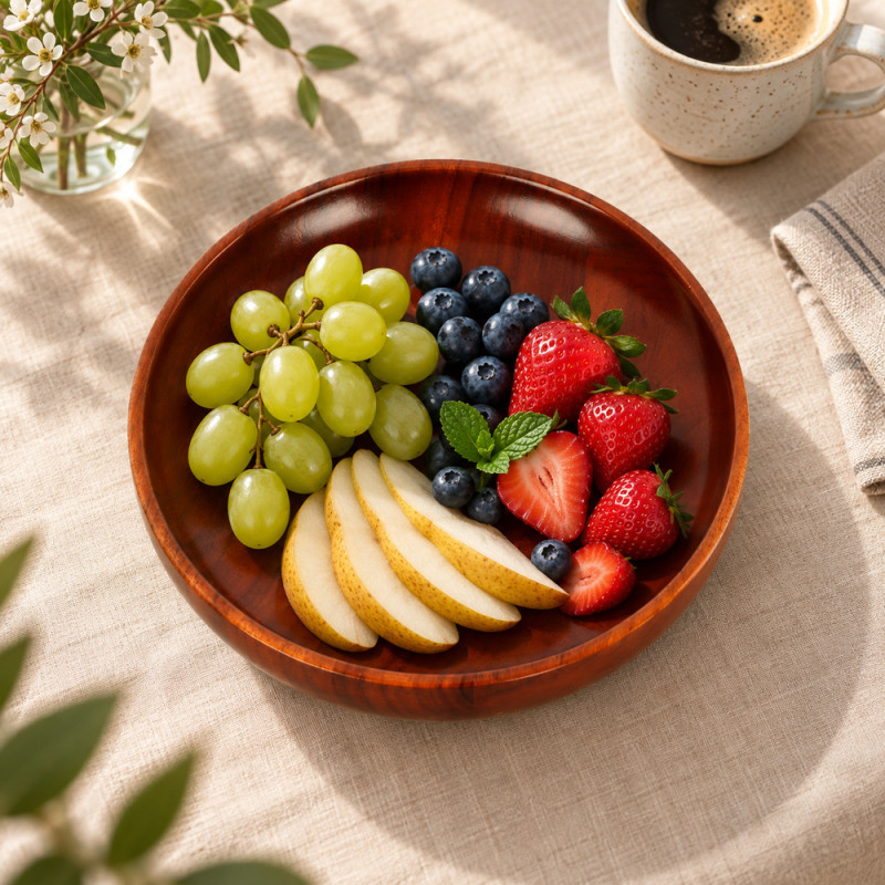 Wooden Serving Bowl