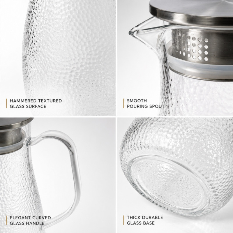 Crystal Clear Glass Tumbler Set – Transparent Premium Quality (24 x 9cm)