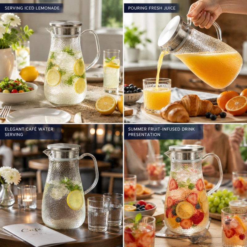 Crystal Clear Glass Tumbler Set – Transparent Premium Quality (24 x 9cm)