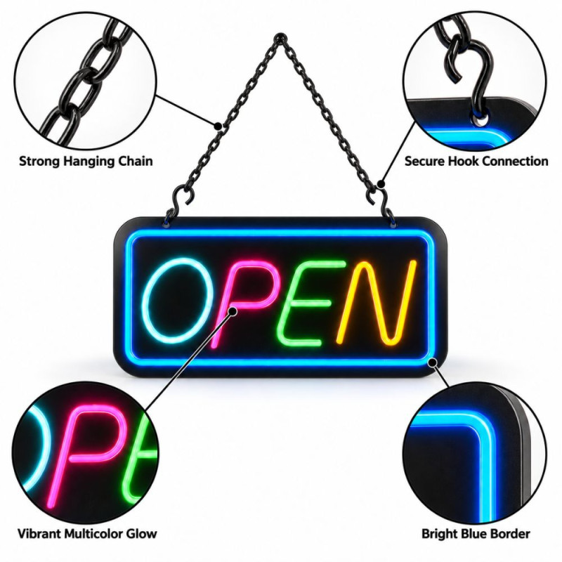 Neon Open Sign