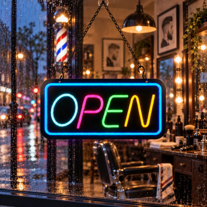 Neon Open Sign