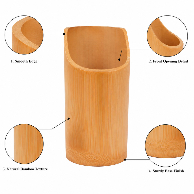 Bamboo Pencil Holder