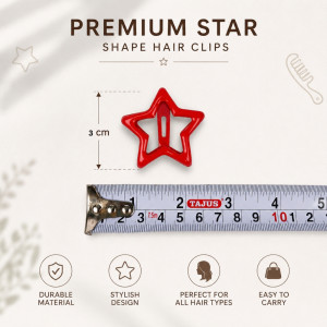 Star Hair Clips