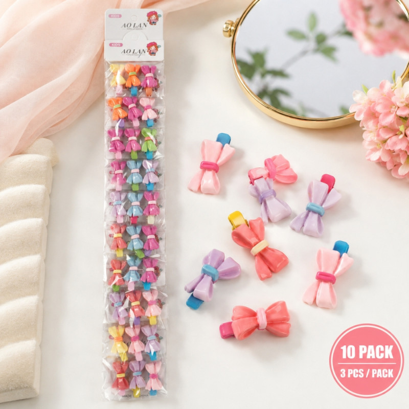 Hair Bow Clips