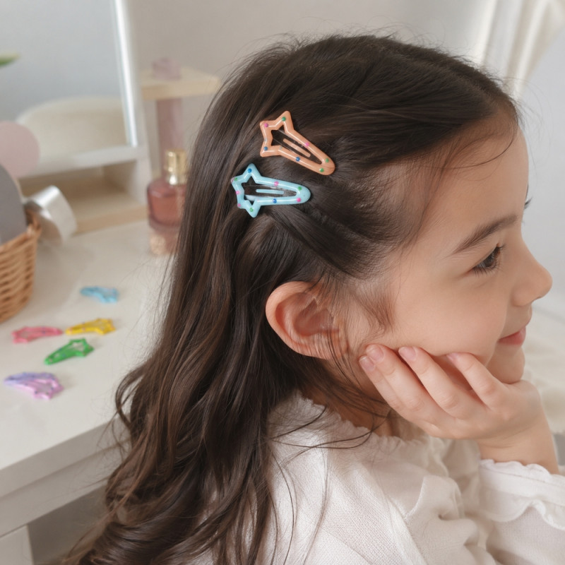 Star Hair Clips