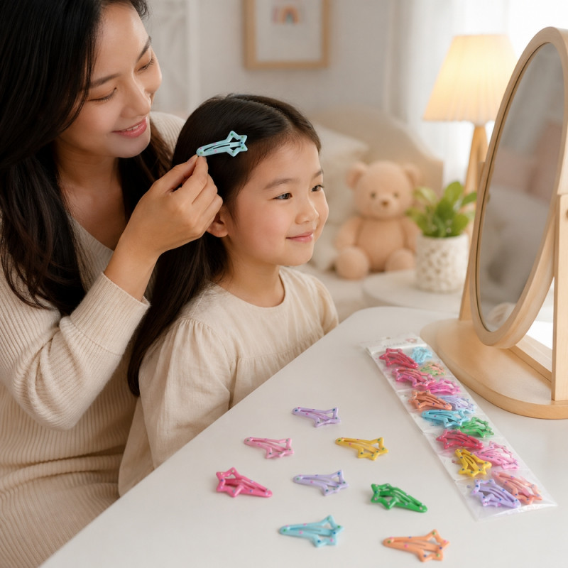 Star Hair Clips