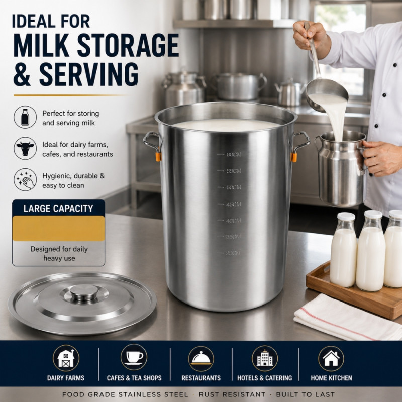 Essential 44 STAINLESS STEEL 60CM HONEY TANK – Silver Premium Quality (60 x 32cm)