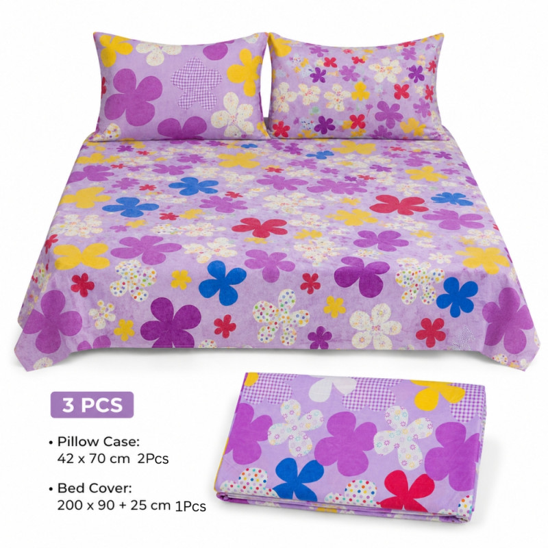 Elegant Assorted Floral Bedding Set – 44 Piece