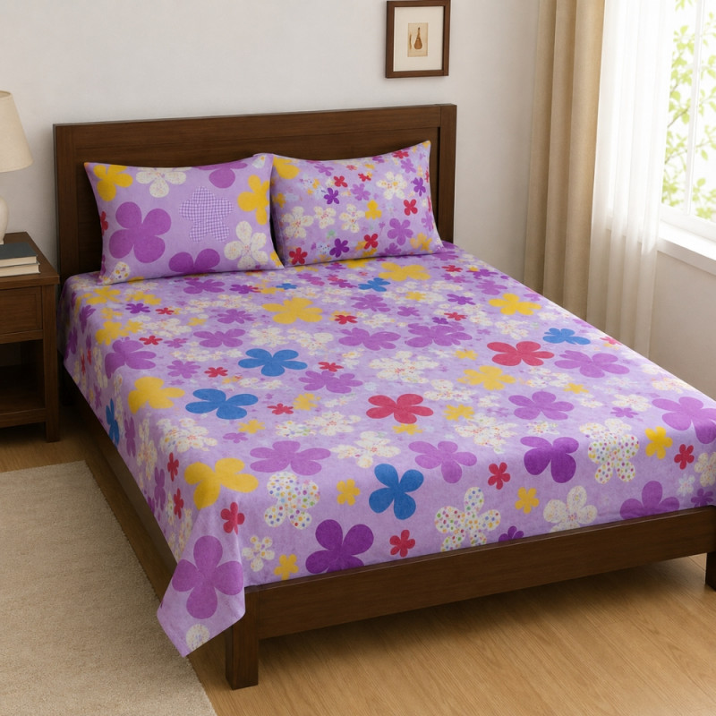Elegant Assorted Floral Bedding Set – 44 Piece
