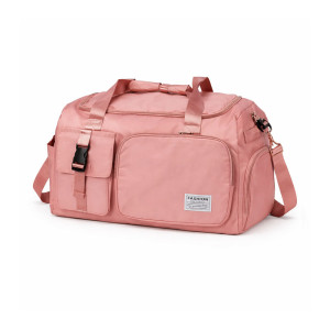 Pro-Series Versatile Travel & Gym Duffel – Soft Pink (48cm)