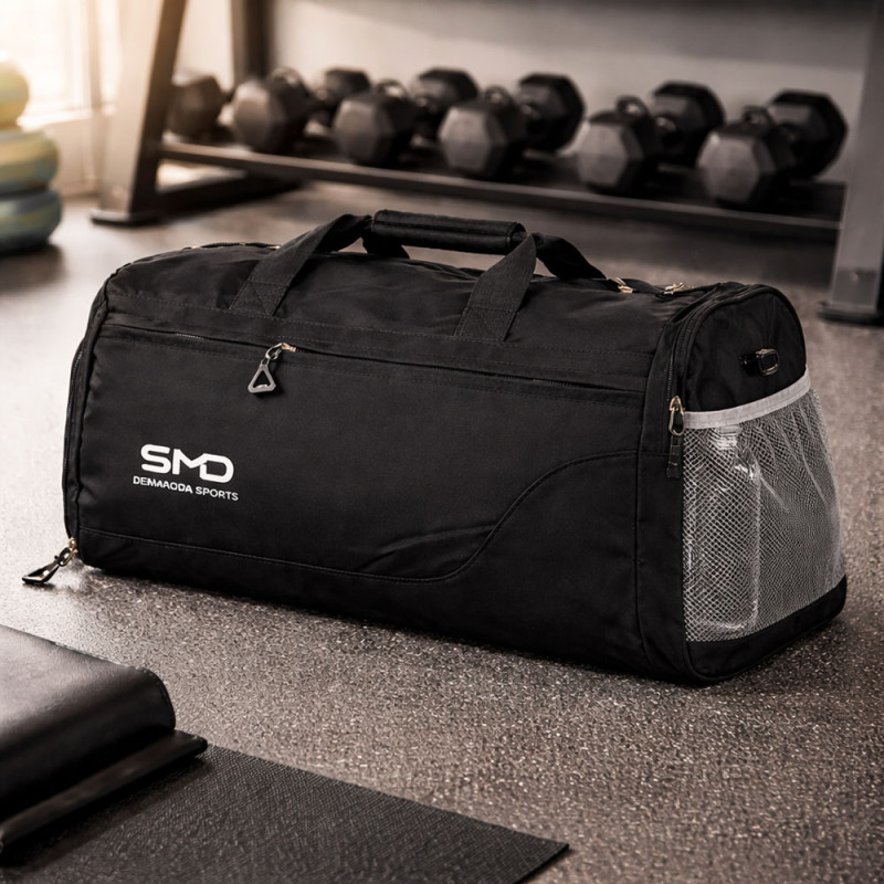 Pro-Series Versatile Travel &amp; Gym Duffel – Sleek Black (46cm)