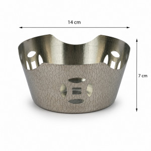 Premium Stainless Steel Ice Bucket – Silver (Medium)