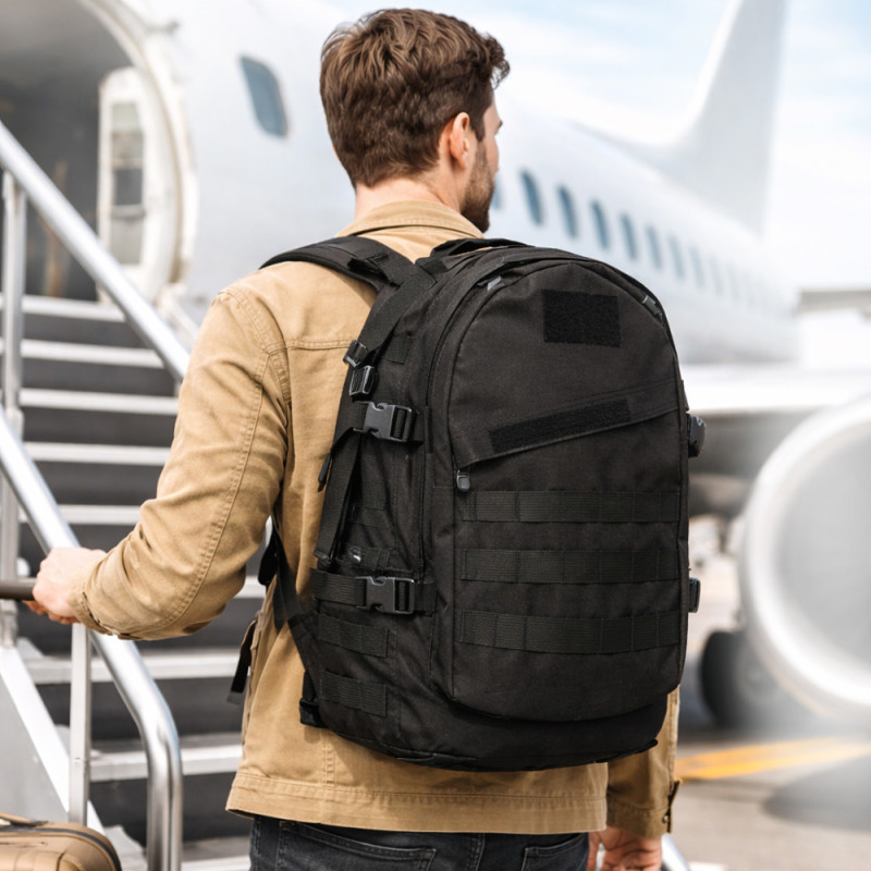 Pro-Series Versatile Duffel Travel Bag– Sleek Black (46cm)