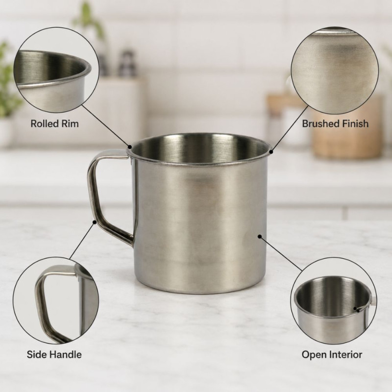 Stainless Steel Small Mug