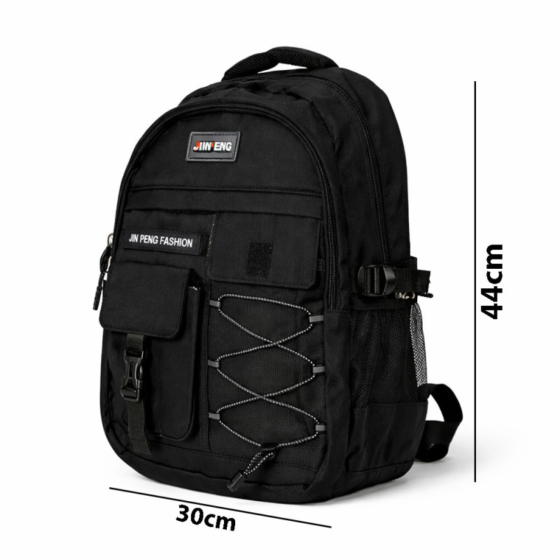 Urban Nomad Versatile Commuter Backpack – Classic Black (44cm)