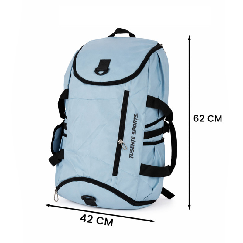 Pro-Series High-Capacity Sports Duffel Bag – Light Blue (62cm)