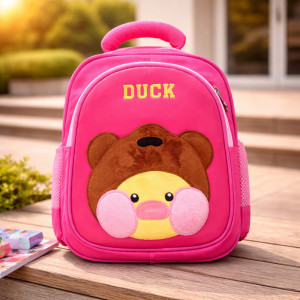Kids Mini Pre School Backpack – Vibrant Hot Pink (30cm)