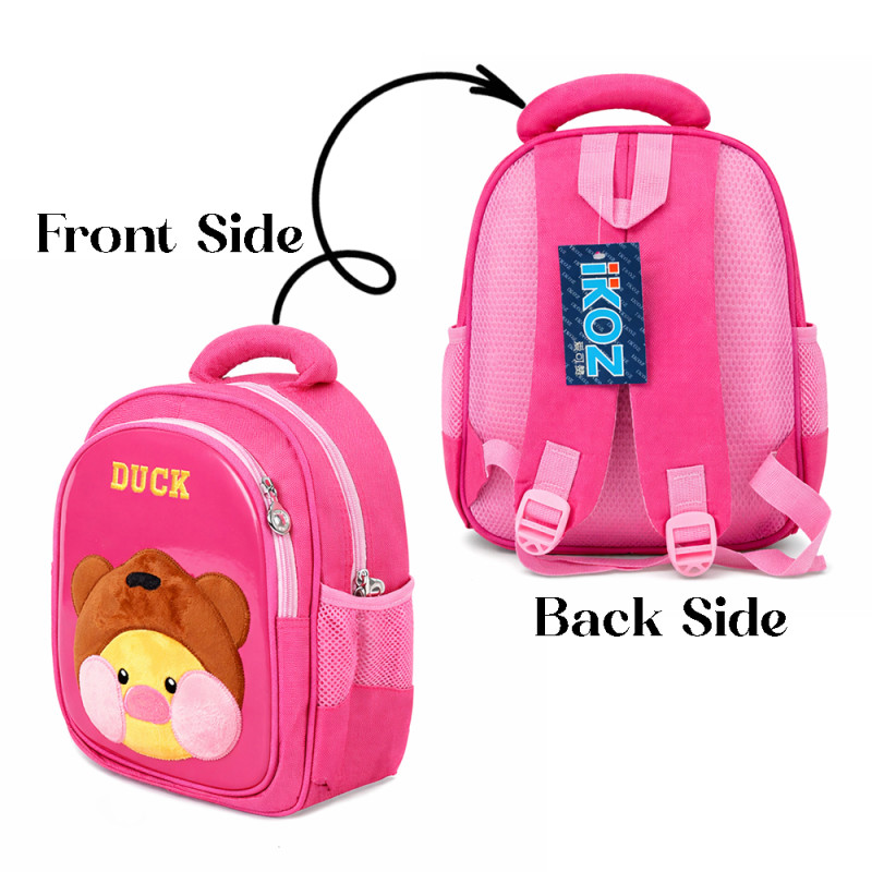 Kids Mini Pre School Backpack – Vibrant Hot Pink (30cm)