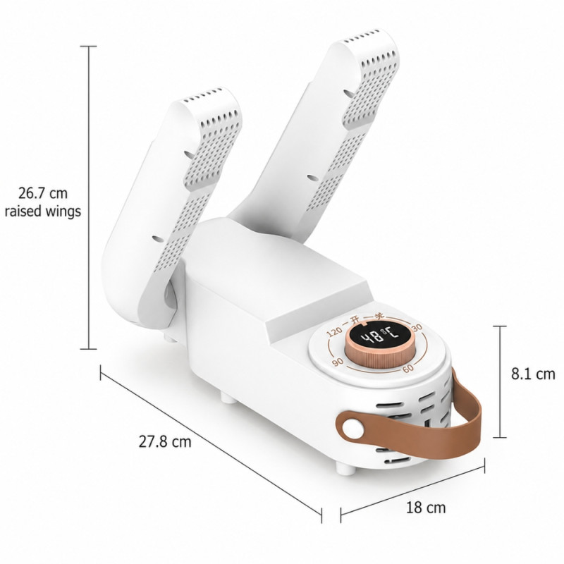Shoe Drying Rack – White (Dash Color)