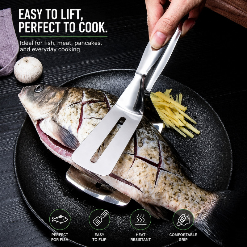 Pure Craft Serving Tong Designed for Everyday Cooking & Kitchen Excellence