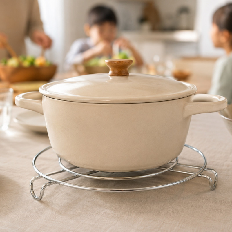 Elegant Make Steamer Rack Designed for Everyday Cooking &amp; Kitchen Excellence – Silver (28cm)