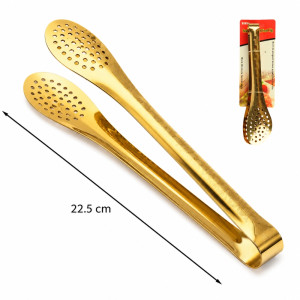 Sturdy Bliss Food Clip Designed for Everyday Cooking & Kitchen Excellence – Golden (H-22.5cm)